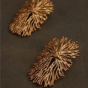 Archived Khoi Tayo Elegant Gold Statement Earrings